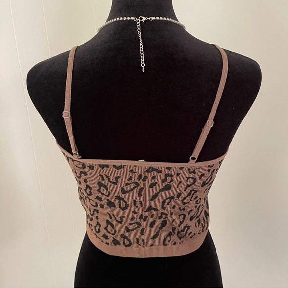 Cheetah print crop top - Picture 4 of 4
